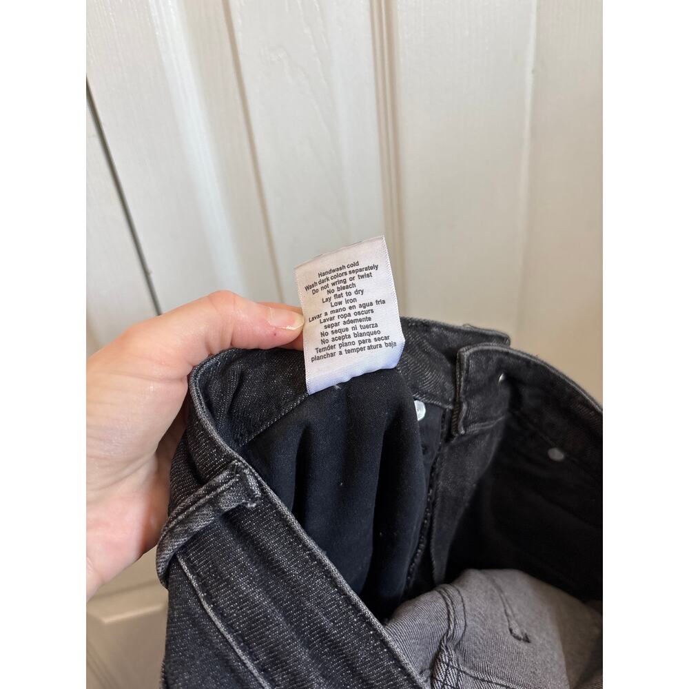 Judy Blue Charcoal Straight Fit Stretch Denim Jeans Size 5/27 - Picture 9 of 9